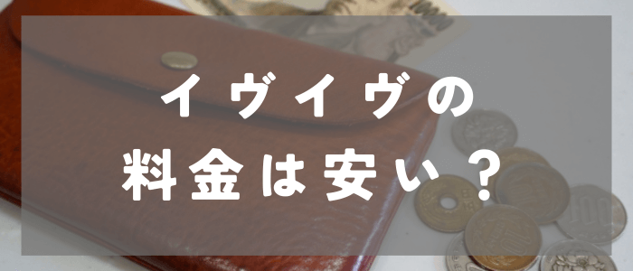 イヴイヴ_料金_安い