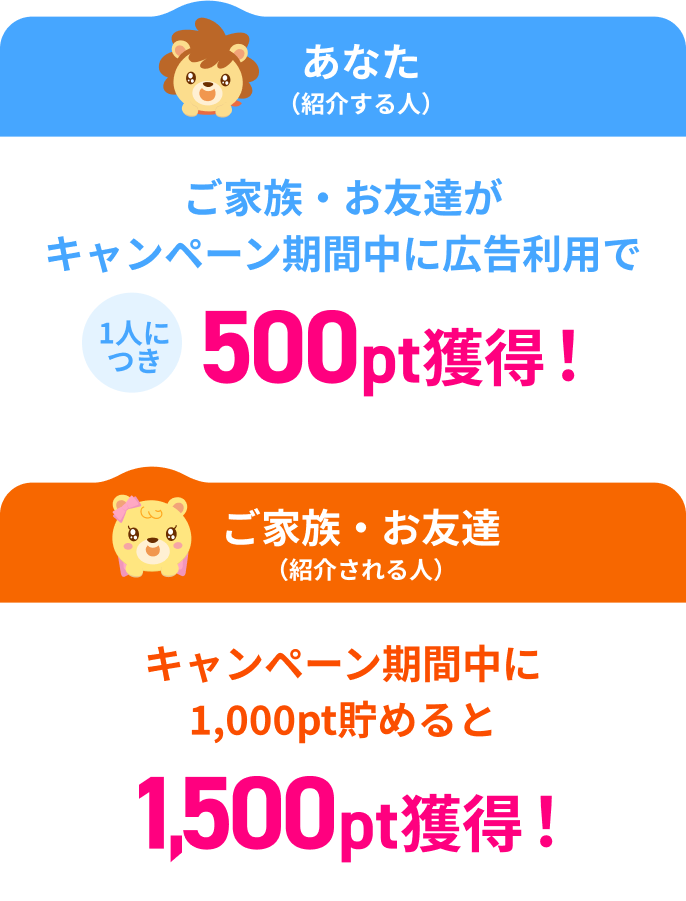 9月限定！ハピタスを紹介して紹介された人が新規登録をすると、一人につき350ポイントプレゼント