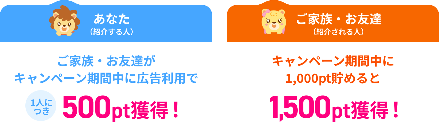 9月限定！ハピタスを紹介して紹介された人が新規登録をすると、一人につき350ポイントプレゼント