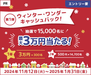 【最大3万円が当たる！】年会費永年無料 S STACIAカード