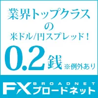 FXブロードネット ブロードコース/ライトコース（10万通貨以上の取引）