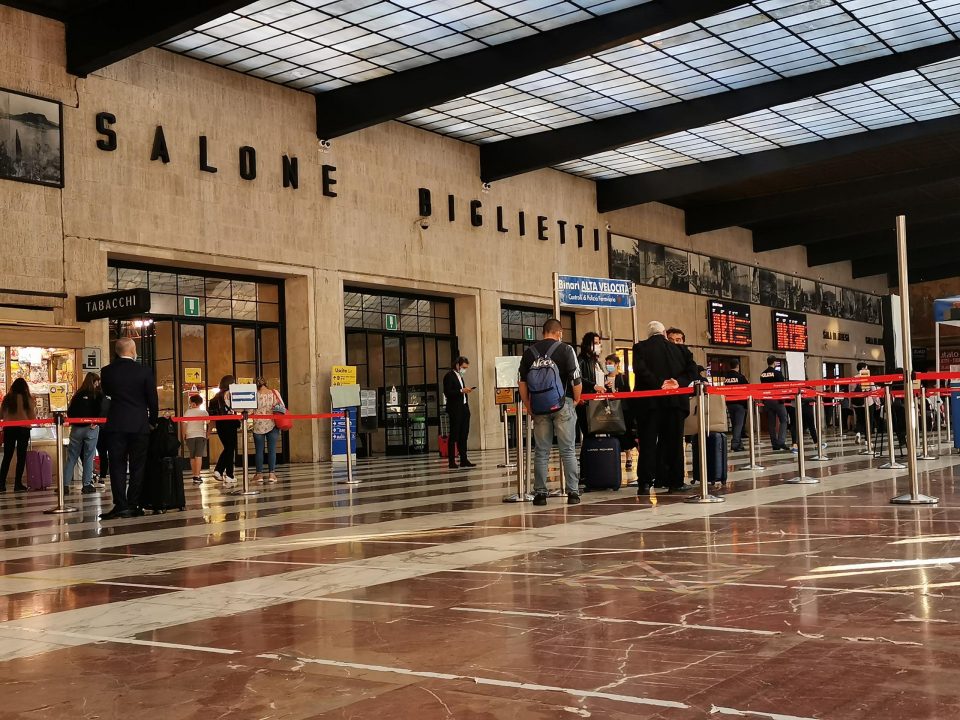 フィレンツェ中央駅　切符の買い方