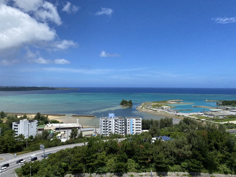 日和オーシャンリゾート沖縄の客室からの眺め