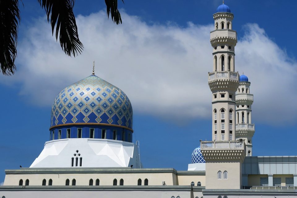 マレーシアのモスクの写真です