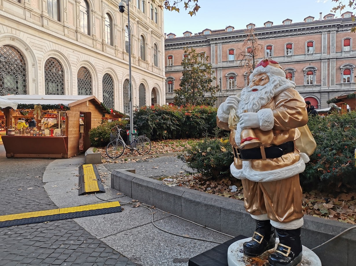 イタリアのクリスマスマーケット＆クリスマスイルミネーション　ボローニャ編