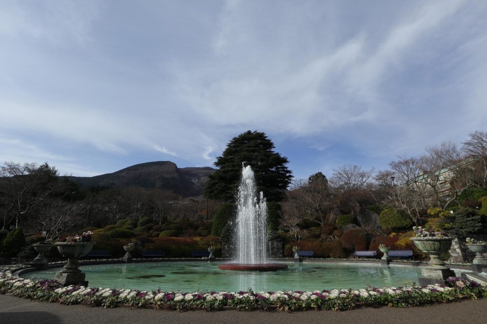 箱根強羅公園の噴水