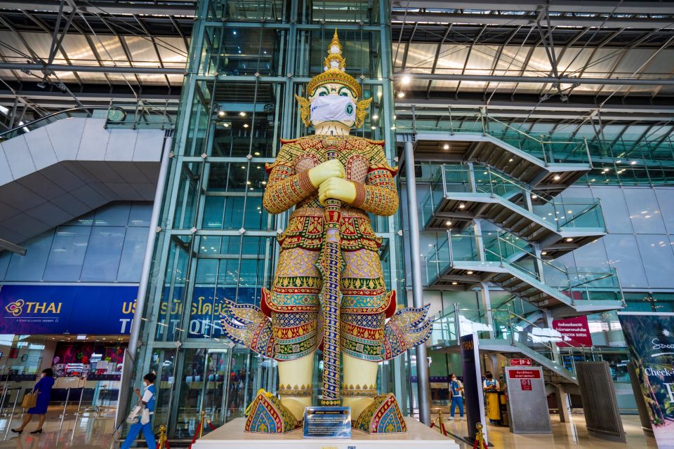 タイ・コロナ禍のバンコクスワンナプーム空港の現在