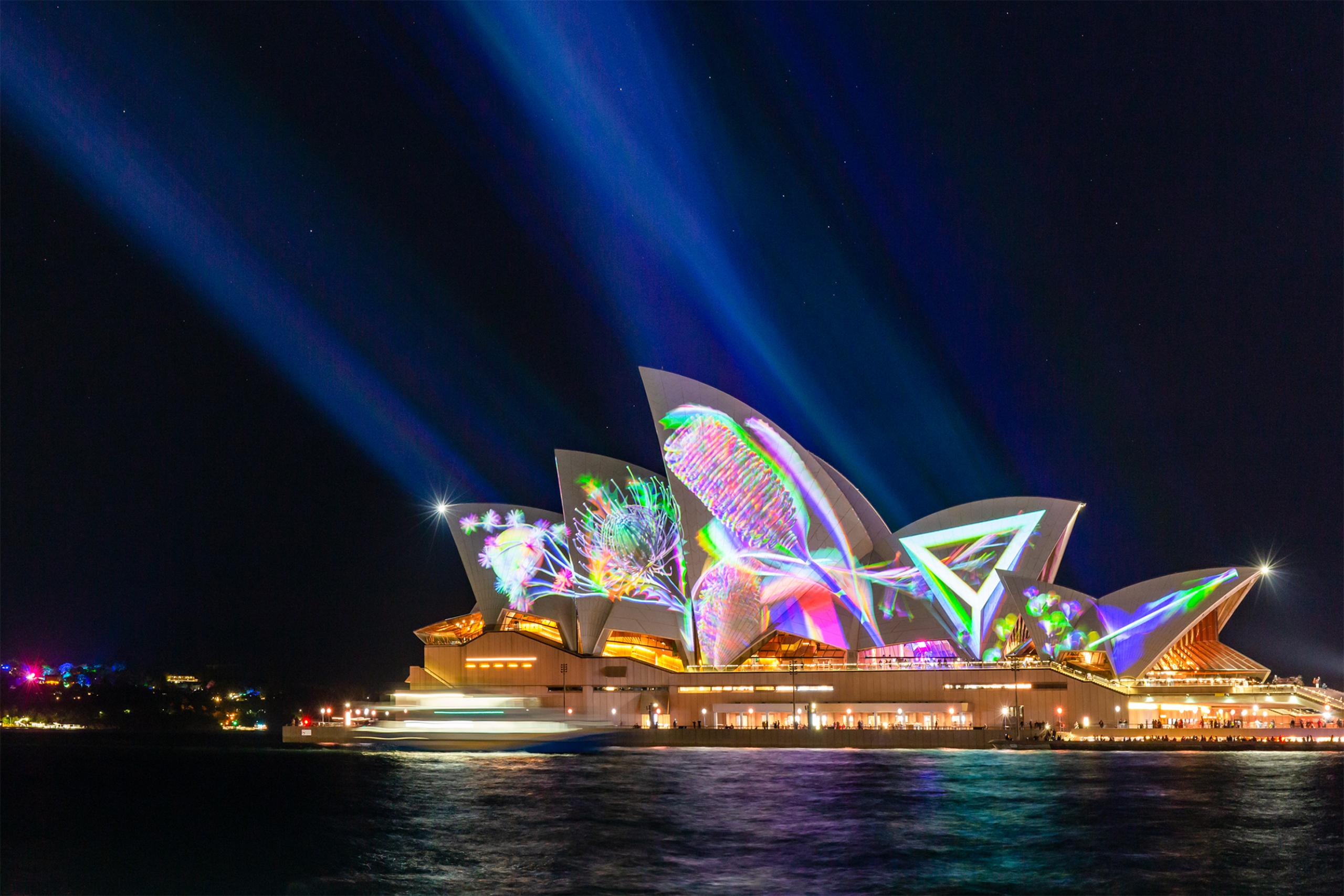 シドニー光の祭典ビビッド・シドニーは南半球最大級！見どころを徹底解説