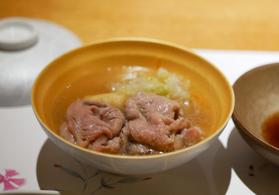 煮物「栃木和牛の淡煮」