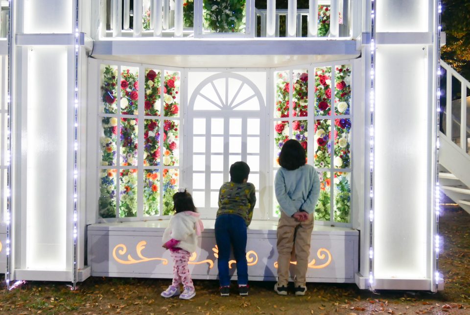 イルミネーション日本一！あしかがフラワーパーク光の花の庭